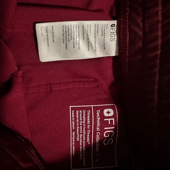 Dark Magenta Rafeala top PO 2189 & Zamora jogger PO 2191 - Picture 6 of 8